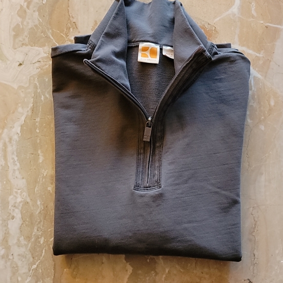 Hugo Boss Half-Zip Sweater, Size L - Picture 6 of 8